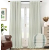image:imageDriftAway Farmhouse Stripe Blackout Curtains Grommet W52xL84 Loden GreenB Loden Green Stripe