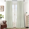 image:imageDriftAway Farmhouse Stripe Blackout Curtains Grommet W52xL84 Loden GreenB Loden Green Stripe
