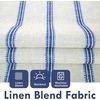 image:imageDriftAway Farmhouse Stripe Blackout Curtains Grommet W52xL84 Loden GreenB Navy Stripe