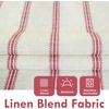 image:imageDriftAway Farmhouse Stripe Blackout Curtains Grommet W52xL84 Loden GreenB Red Stripe