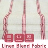 image:imageDriftAway Farmhouse Stripe Blackout Curtains Grommet W52xL84 Loden GreenB Red Stripe