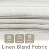 image:imageDriftAway Farmhouse Stripe Blackout Curtains Grommet W52xL84 Loden GreenG Camel Beige Stripe