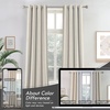 image:imageDriftAway Farmhouse Stripe Blackout Curtains Grommet W52xL84 Loden GreenG Gray Stripe