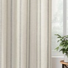 image:imageDriftAway Farmhouse Stripe Blackout Curtains Grommet W52xL84 Loden GreenG Gray Stripe