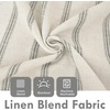 image:imageDriftAway Farmhouse Stripe Blackout Curtains Grommet W52xL84 Loden GreenG Gray Stripe
