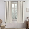image:imageDriftAway Farmhouse Stripe Blackout Curtains Grommet W52xL84 Loden GreenG Gray Stripe