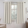 image:imageDriftAway Farmhouse Stripe Blackout Curtains Grommet W52xL84 Loden GreenG Gray Stripe