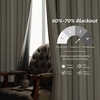 image:imageDriftAway Farmhouse Stripe Blackout Curtains Grommet W52xL84 Loden GreenG Loden Green Stripe