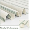 image:imageDriftAway Farmhouse Stripe Blackout Curtains Grommet W52xL84 Loden GreenG Loden Green Stripe