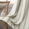 image:imageDriftAway Farmhouse Stripe Blackout Curtains Grommet W52xL84 Loden GreenG Loden Green Stripe