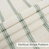 image:imageDriftAway Farmhouse Stripe Blackout Curtains Grommet W52xL84 Loden GreenG Loden Green Stripe