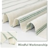 image:imageDriftAway Farmhouse Stripe Blackout Curtains Grommet W52xL84 Loden GreenG Loden Green Stripe