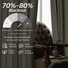 image:imageDriftAway Farmhouse Stripe Blackout Curtains Grommet W52xL84 Loden GreenG Loden Green Stripe