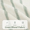 image:imageDriftAway Farmhouse Stripe Blackout Curtains Grommet W52xL84 Loden GreenG Loden Green Stripe