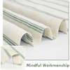image:imageDriftAway Farmhouse Stripe Blackout Curtains Grommet W52xL84 Loden GreenG Loden Green Stripe