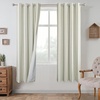 image:imageDriftAway Farmhouse Stripe Blackout Curtains Grommet W52xL84 Loden GreenG Loden Green Stripe