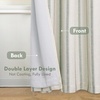 image:imageDriftAway Farmhouse Stripe Blackout Curtains Grommet W52xL84 Loden GreenG Loden Green Stripe