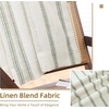 image:imageDriftAway Farmhouse Stripe Blackout Curtains Grommet W52xL84 Loden GreenG Loden Green Stripe