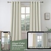 image:imageDriftAway Farmhouse Stripe Blackout Curtains Grommet W52xL84 Loden GreenG Loden Green Stripe