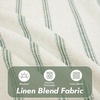 image:imageDriftAway Farmhouse Stripe Blackout Curtains Grommet W52xL84 Loden GreenG Loden Green Stripe
