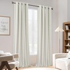 image:imageDriftAway Farmhouse Stripe Blackout Curtains Grommet W52xL84 Loden GreenG Loden Green Stripe