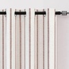 image:imageDriftAway Farmhouse Stripe Blackout Curtains Grommet W52xL84 Loden GreenG Red Stripe