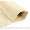 image:imageDriftAway Faux Linen Textured Solid Color Blackout Tie Up Curtain for Kitchen Decorative Adjustable Balloon Rod Pocket Window Linen Curtains for Small Window 42 Inch by 63 Inch Dusty BlueBeige