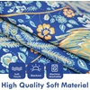 image:imageDriftAway Floral Red Curtains for Bedroom 80 Blackout Thermal Insulated Lined Double Layer Vintage Peacock Printed Pattern Darkening Drapes for Living Room Grommet 2 Panels 52 Inch by 84 Inch RedTeal