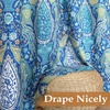 image:imageDriftAway Floral Red Curtains for Bedroom 80 Blackout Thermal Insulated Lined Double Layer Vintage Peacock Printed Pattern Darkening Drapes for Living Room Grommet 2 Panels 52 Inch by 84 Inch RedTeal