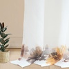 image:imageDriftAway Floral Sheer Curtains for Living Room Purple Flower Printed Light Filtering Curtain Drapes for Bedroom 96 Inches Long 2 Panels Set Rod Pocket Window Treatments Modern Elegant Curtain PurplePattern 7yellow Brown