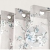 image:imageDriftAway Gray Floral Curtains for Bedroom 84 Inch Length Blue and White Flower Branch Printed Pattern Room Darkening Thermal Insulated Grommet Drapes for Living Room 2 Panels Gray Blue and WhiteBlue Gray