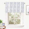image:imageDriftAway Gray and White Shabby Chic 18 Inch Blackout Valances for Windows Bedroom Living Room Rod Pocket Farmhouse Tree Branch Short Topper 1 PanelGray and White