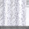 image:imageDriftAway Gray and White Shabby Chic 18 Inch Blackout Valances for Windows Bedroom Living Room Rod Pocket Farmhouse Tree Branch Short Topper 1 PanelGray and White