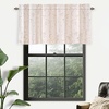 image:imageDriftAway Harper Ink Floral Pattern Window Treatment Valance Curtain Living Room Bedroom Dining Room Rod Pocket 52 Inch by 18 Inch Plus 2 Inch Header Watercolor Painting BeigeBeige