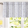 image:imageDriftAway Harper Ink Floral Pattern Window Treatment Valance Curtain Living Room Bedroom Dining Room Rod Pocket 52 Inch by 18 Inch Plus 2 Inch Header Watercolor Painting BeigeLavenderGray