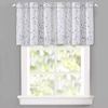 image:imageDriftAway Harper Ink Floral Pattern Window Treatment Valance Curtain Living Room Bedroom Dining Room Rod Pocket 52 Inch by 18 Inch Plus 2 Inch Header Watercolor Painting BeigeLavenderGray