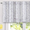 image:imageDriftAway Harper Ink Floral Pattern Window Treatment Valance Curtain Living Room Bedroom Dining Room Rod Pocket 52 Inch by 18 Inch Plus 2 Inch Header Watercolor Painting BeigeLavenderGray