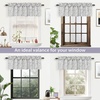 image:imageDriftAway Harper Ink Floral Pattern Window Treatment Valance Curtain Living Room Bedroom Dining Room Rod Pocket 52 Inch by 18 Inch Plus 2 Inch Header Watercolor Painting BeigeLavenderGray