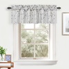 image:imageDriftAway Harper Ink Floral Pattern Window Treatment Valance Curtain Living Room Bedroom Dining Room Rod Pocket 52 Inch by 18 Inch Plus 2 Inch Header Watercolor Painting BeigeLavenderGray