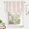 image:imageDriftAway Harper Ink Floral Pattern Window Treatment Valance Curtain Living Room Bedroom Dining Room Rod Pocket 52 Inch by 18 Inch Plus 2 Inch Header Watercolor Painting BeigeBeige