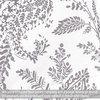 image:imageDriftAway Isla Paisley Floral Pattern Blackout Thermal Insulated Window Curtain Valance Rod Pocket 52 Inch by 18 Inch Plus 2 Inch Header Gray