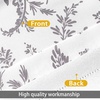 image:imageDriftAway Isla Paisley Floral Pattern Blackout Thermal Insulated Window Curtain Valance Rod Pocket 52 Inch by 18 Inch Plus 2 Inch Header Gray