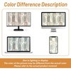 image:imageDriftAway Jacob Linen Blend Blackout Valance for Kitchen 18 Inch Length Scroll Floral Paisley Printed Lined Rod Pocket Room Darkening Linen Curtain Valance for Living Room 52x18 Inch Blue GreenOrange Sage