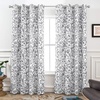 image:imageDriftAway Julia 100 Blackout Curtains Grommet 2 Panels W52xL84 BeigeGray