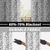 image:imageDriftAway Julia 100 Blackout Curtains Grommet 2 Panels W52xL84 BeigeGray