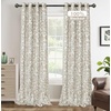 image:imageDriftAway Julia 100 Blackout Curtains Grommet 2 Panels W52xL84 BeigeLinen Camel Beige