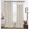 image:imageDriftAway Julia 100 Blackout Curtains Grommet 2 Panels W52xL84 BeigeLinen Camel Beige