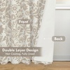 image:imageDriftAway Julia 100 Blackout Curtains Grommet 2 Panels W52xL84 BeigeLinen Camel Beige