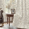 image:imageDriftAway Julia 100 Blackout Curtains Grommet 2 Panels W52xL84 BeigeLinen Camel Beige