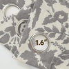 image:imageDriftAway Julia 100 Blackout Curtains Grommet 2 Panels W52xL84 BeigeLinen Gray